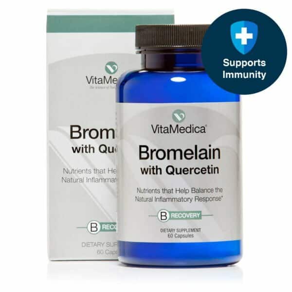 Bromelain w/ Quercetin Bottle